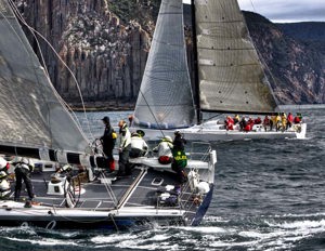 Peter Harburg's Black Jack (foreground) keeps a close eye on Stephen Ainsworth's Loki