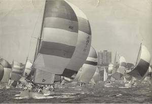 Southerly following Mercedes III - 1970 SHYR start