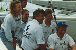 Wild Oats (4343) crew - 1993 SHYR Constitution Dock - Peter Campbell CYCA Archive