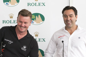 Friendly rivalry - Anthony Bell - Perpetual Loyal and Mark Richard - Wild Oats XI