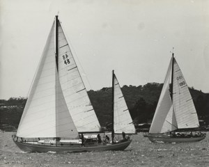 Salacia (190) following Altair (48) - 1966 - CYCA Archive