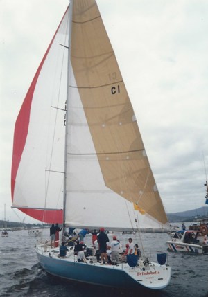 Brindabella (C1) - 1991 Kodak Sydney Hobart Yacht Race Line Honours - Owner, George Snow - CYCA Archive