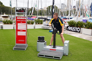 The Harken Grinder Challenge at the Cruising Yacht Club of Australia.  Sydney , Australia, Wednesday, December. 23rd, 2015. (Photo: Steve Christo)
