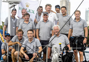 Austrian crew on board KING'S LEGEND (NED), Design: Swan 65, Owner and Skipper: Gijs Van Liebergen