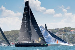 Karl Kwok's Beau Geste passing in front of Ludde Ingvall's CQS