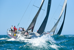 Chutzpah preparing to turn South to Hobart
