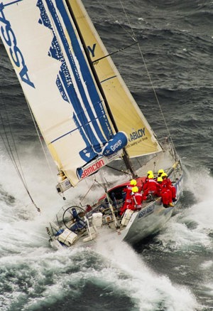 Assa Abloy (SWE8645) - 2000 SHYR V60 Line Honours winner - Photo Ian Mainsbridge - CYCA Archives