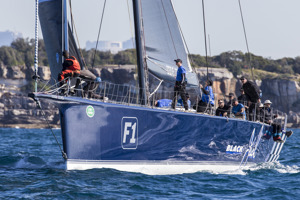 Black Jack making progress in the harbour