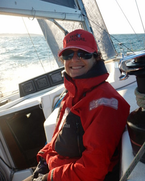 Wax Lyrical sailing master Dinah Eagle