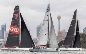 M3 and Triton beat Wild Oats XI over the start line