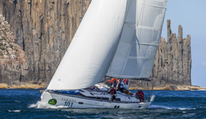 James Whittle's Takani in Storm Bay