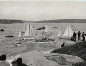 Ondine leading Solo - 1962 SHYR start - AUSTRALIAN NEWS AND INFORMATION - CYCA Archives