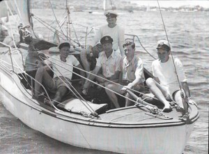 Stormbird - 1947 SHYR pre start - STORMBIRD EXHIBIT IV-5 - CYCA Archives