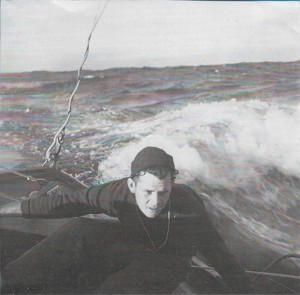 Stormbird - 1947 SHYR -  John Keown surfing waves - STORMBIRD EXHIBIT V-4 - CYCA Archives