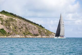 Frantic approaching the line in Noumea