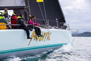 Frantic within sight of the finish in Noumea