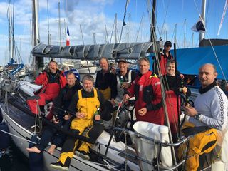 Sticky crew on arrival in Noumea