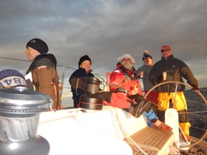 Pre-dinner drinks on Wax Lyrical