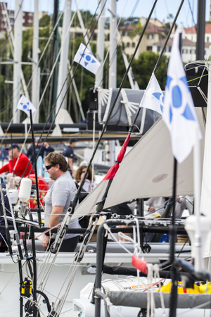 Dockside ambiance in Sydney