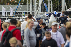 Dockside ambiance at the CYCA