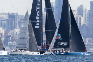 Envy Scooters and Nautical Circle in a good position with 1 minute to go