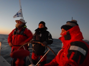 On board Les Goodridge's X50 Wax Lyrical