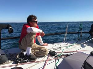 UBS Wild Thing off the coast near North Solitary Island