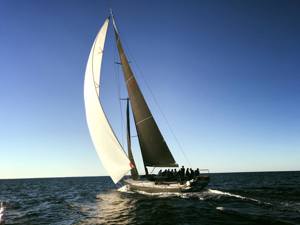 Matt Allen's Ichi Ban approaching the finish