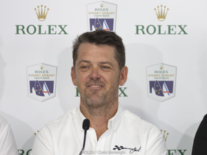 Line Honors Contenders Press Conference - Mark Bradford of BLACK JACK