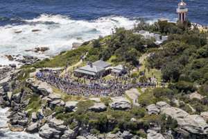 Race start - South Head crowds