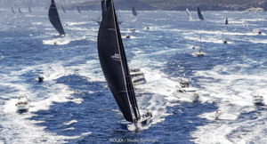 Race start BLACK JACK, Owner: Mark Bradford, State/Nation: QLD, Design: Reichel-Pugh 100