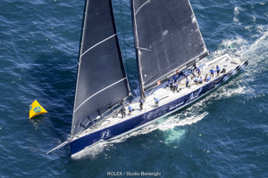 Race start
BLACK JACK, Bow: F1, Sail n: 525100, Owner: Mark Bradford, State/Nation: QLD, Design: Reichel-Pugh 100