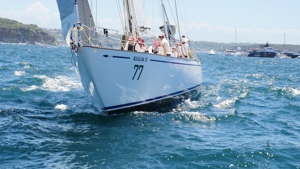 Kialoa 2 - 2018 Rolex Sydney Hobart start