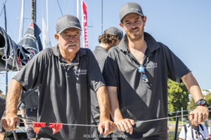 John Sr and John Jr of WINNING APPLIANCES, Skipper: John Winning, State/Nation: NSW, Design: Carkeek 60