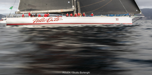 Line Honours winner
WILD OATS XI, Bow: XI, Sail n: AUS10001, Owner: The Oatley Family, State/Nation: NSW, Design: Reichel Pugh 30m