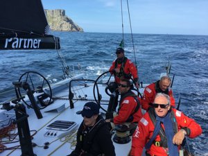Naval Group - passing Tasman Island and into Storm Bay