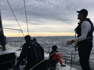 Naval Group early on Day 3, about 20 miles off Bicheno on Tasmania's East Coast
