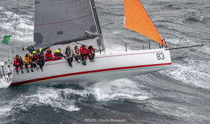 SHOWTIME, Bow: 83, Sail n: 8338, Owner: Mark Griffith, State/Nation: NSW, Design: Ker 40