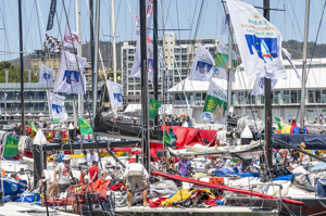 Constitution Dock, Hobart and the Rolex Sydney Hobart fleet