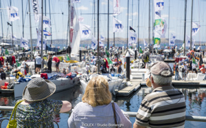 Dockside ambiance in Hobart