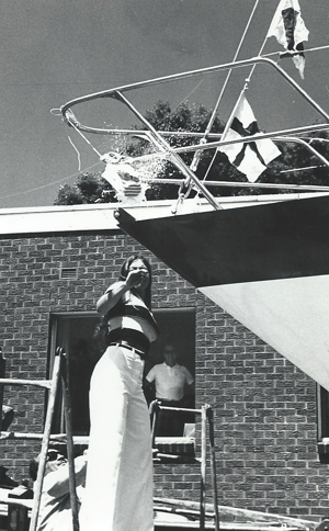 Ragamuffin - 1974 Syd Fisher's daughter christening Ragamuffin