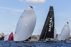 Ichi Ban leading Naval Group shortly after the start