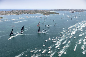 Start of the 75th Rolex Sydney Hobart Yacht Race