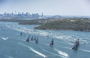 Start of the 75th Rolex Sydney Hobart Yacht Race