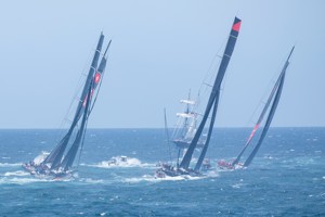 4 of the super maxis heading South