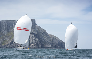 ARCH RIVAL, Sail No: 415, Bow No: 85, Owner: Steve Connors, Skipper: Felicity Nelson / Alex Seja, Design: Jones 40, Club: DSC
SECRETMENSBUSINESS 1, Sail No: 8300, Bow No: 138, Owner: David De Coster, Skipper: David De Coster, Design: Murray Burns Dovell 42, Club: CYCA