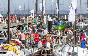 Dockside ambiance in Hobart