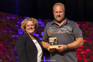 Moody Buoys - 2nd, PHS Division 2.  With RYCT Commodore Tracy Matthews.