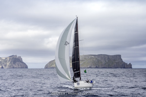 DISKO TROOPER_CONTENDER SAILCLOTH (TH), Sail No: AUS99, Owner: Jules Hall, Skipper: Jules Hall & Jan Scholten , Design: J/99