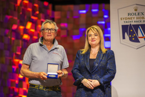 Official Trophy Presentation - Bruce Taylor, 40 Races Medallion